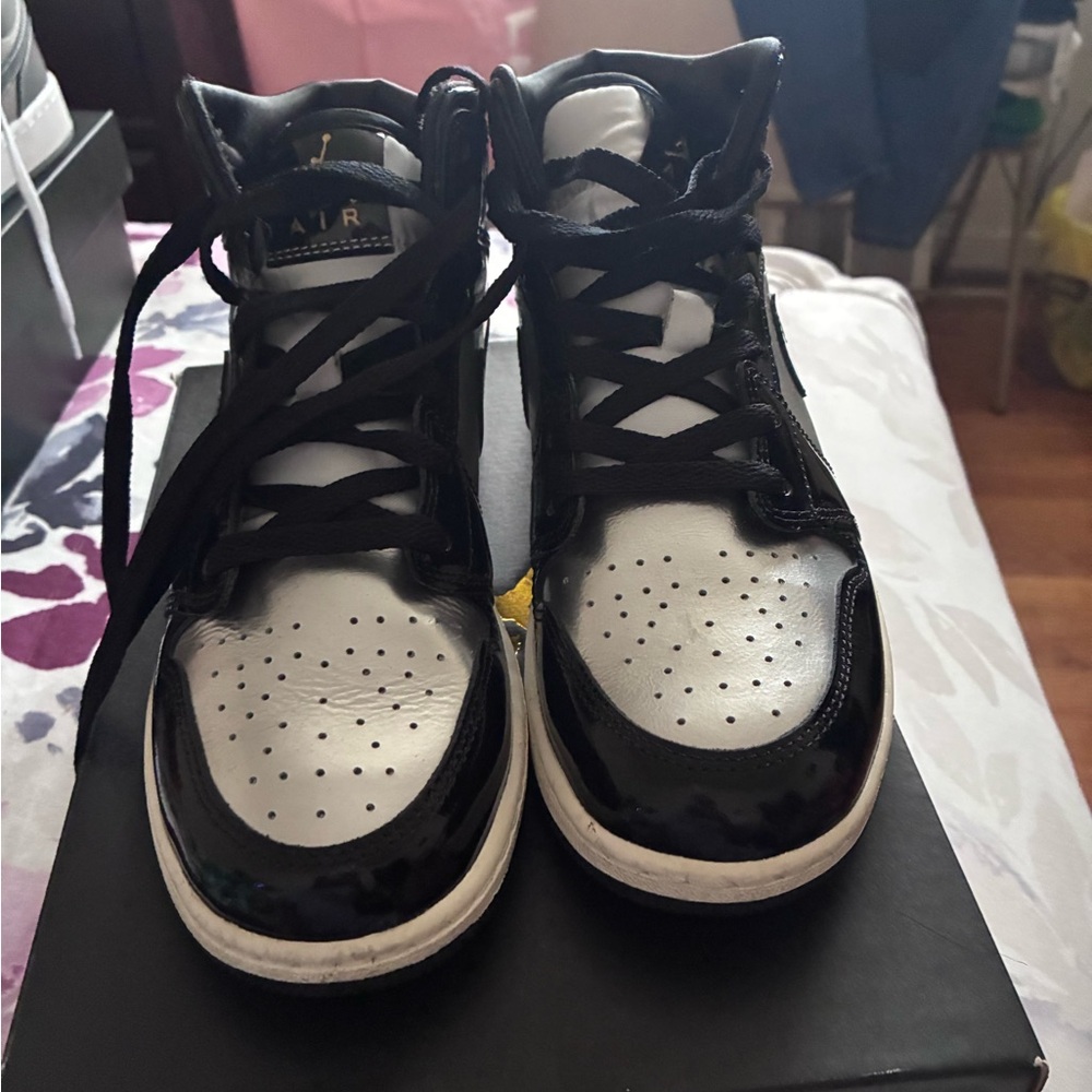 Jordan Kids Sneakers Black and White